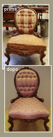 Restauro poltrona